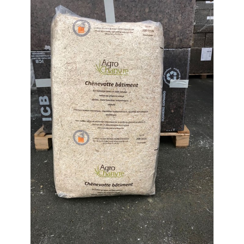 Le Chanvre Chènevotte qualité éco-construction|AgroChanvre