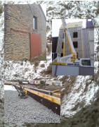 Matériaux de maçonnerie écologiques, chaux naturelle de St Astier